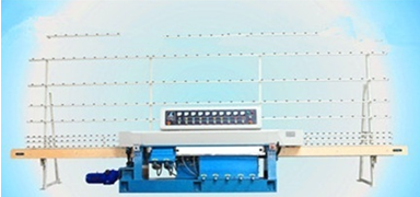 Straight line edging machine