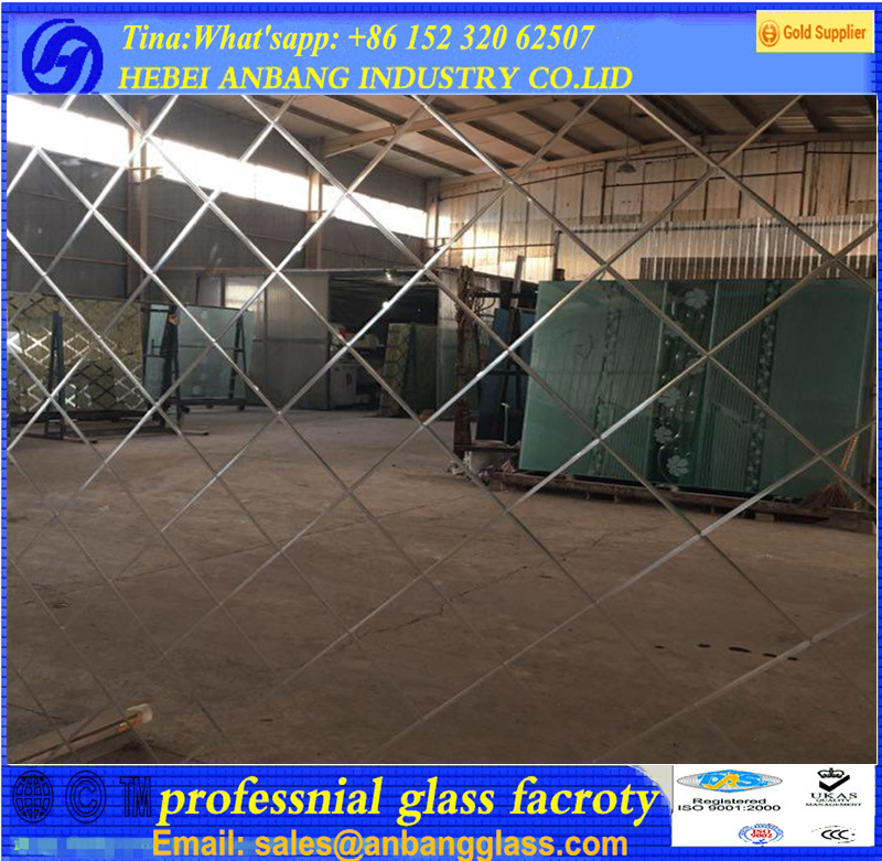 lathe groove glass, v groove glass, background glass,ice acid glass, ice flower backlit glass, quality and low price