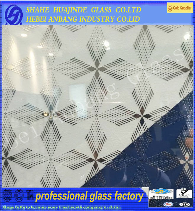 Ice acid glass,acid etched glass,,decorative 4mm 5mm  door/ window glass