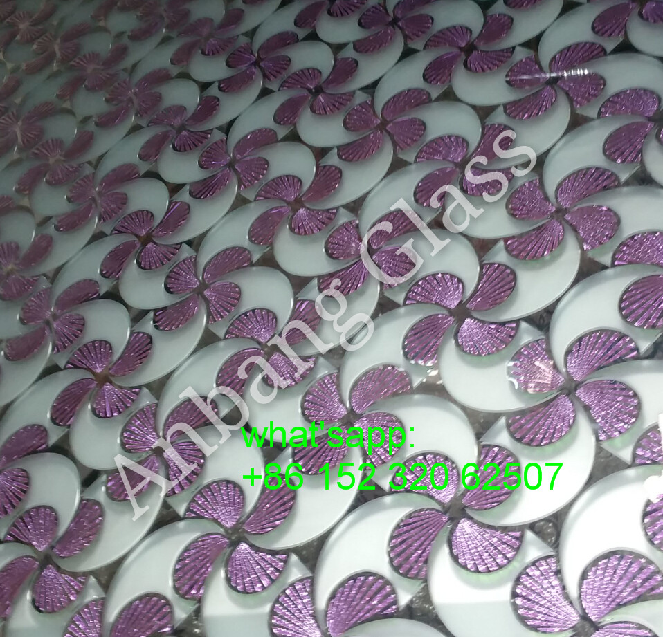 acid etched glass, decorative 3mm 4mm 5mm 6mm-10mm door/ window glass/ceiling glass