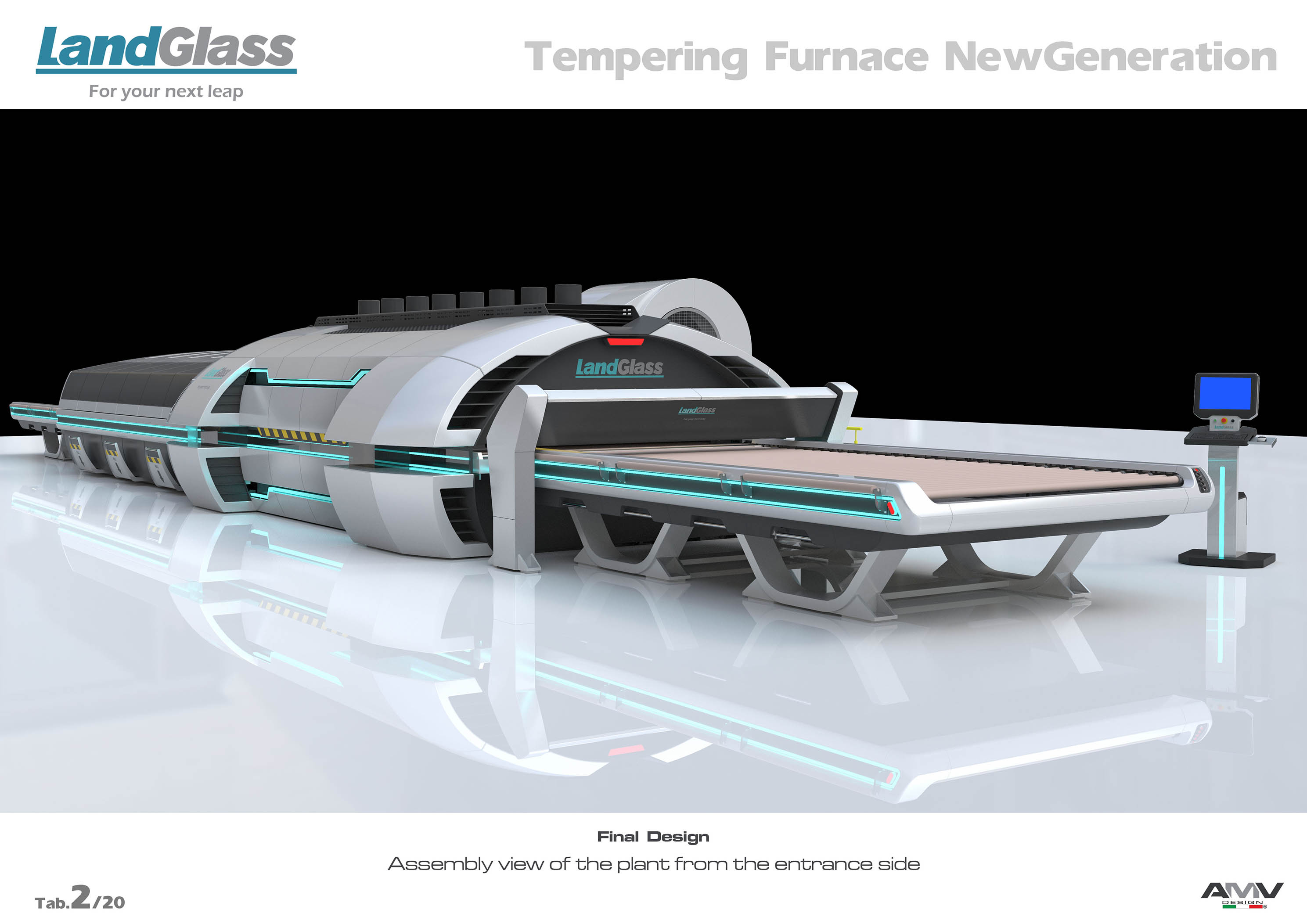 Cyclone Flat Glass Tempering Furnace