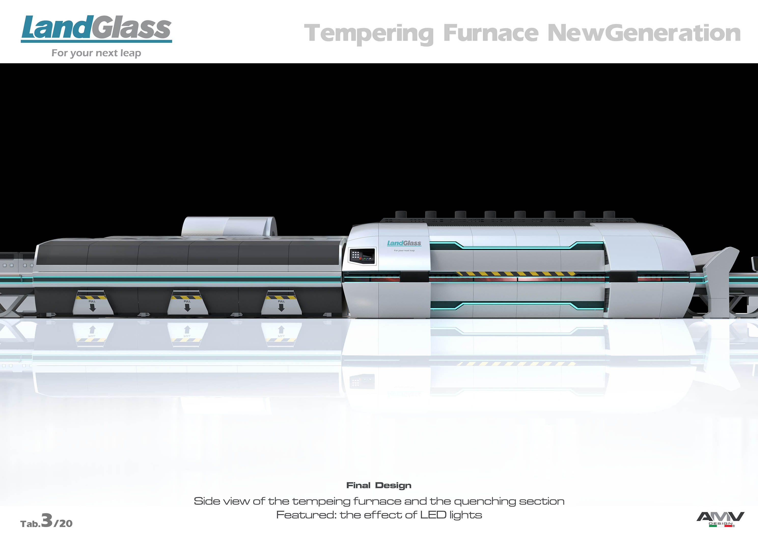 Cyclone Flat Glass Tempering Furnace