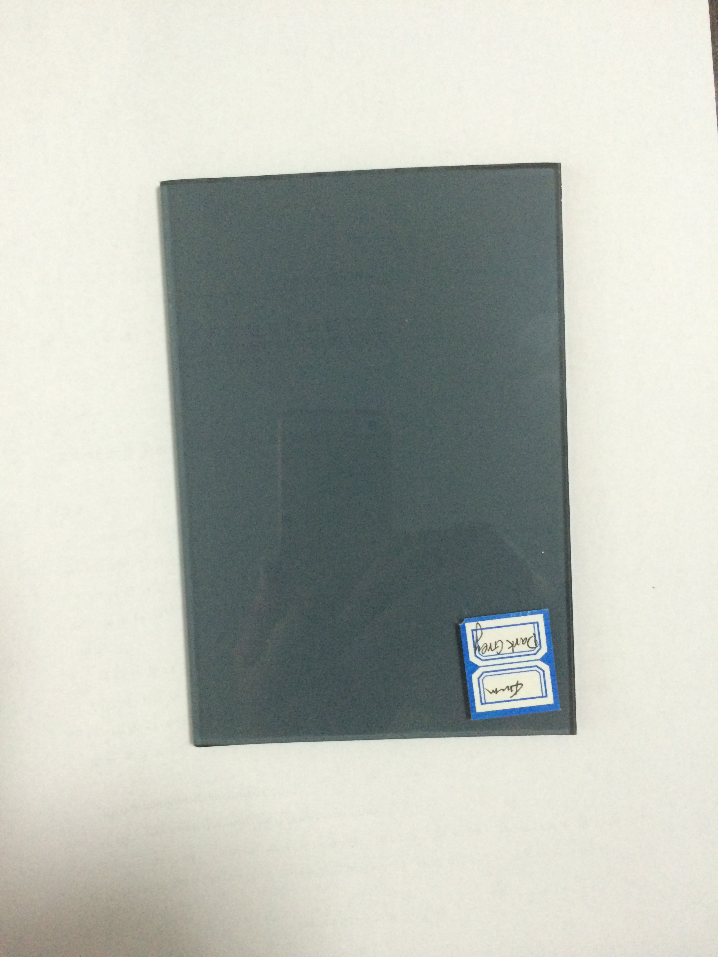 5mm black float glass