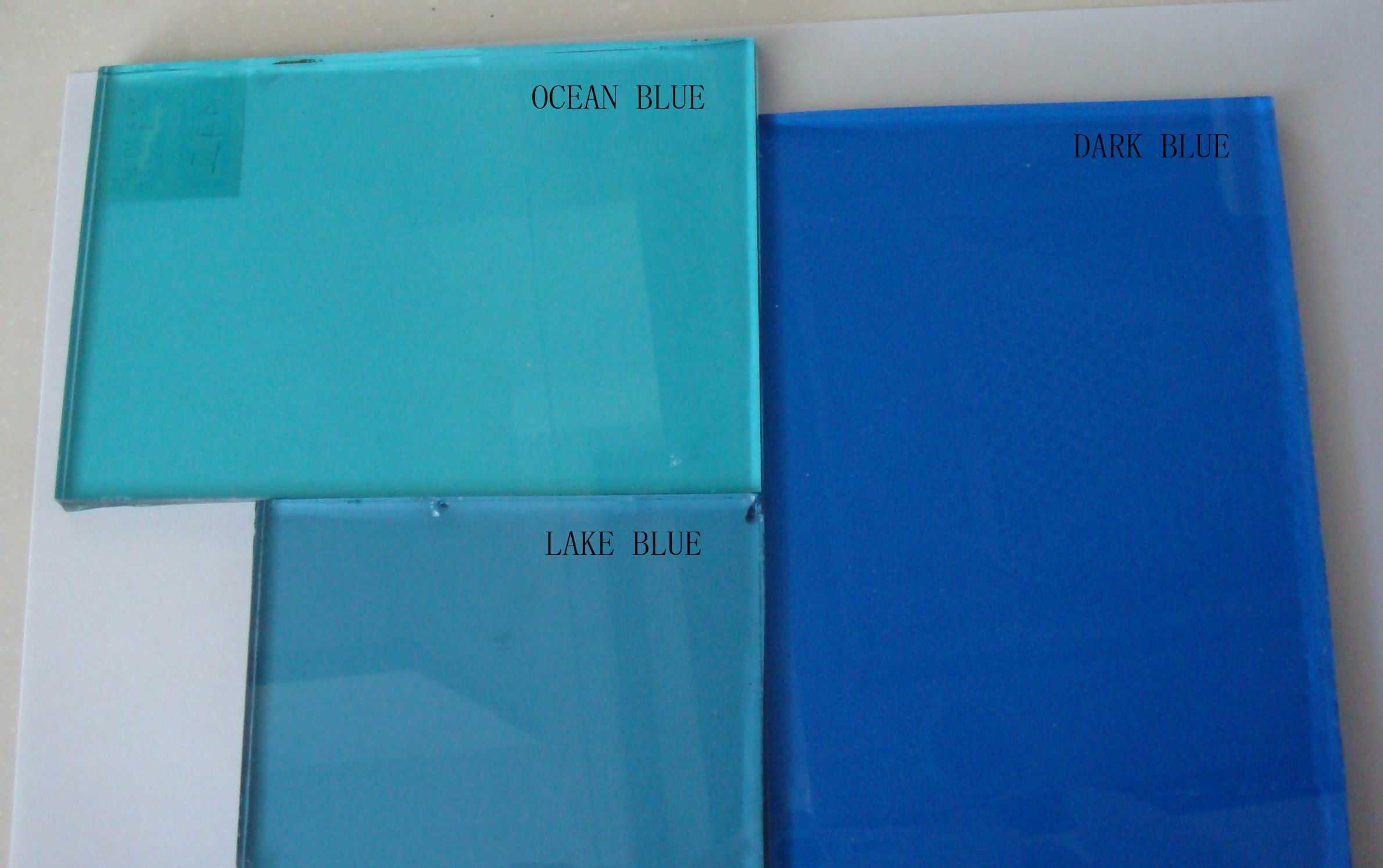 3-12mm blue tinted glass,blue float glass;blue reflective glass