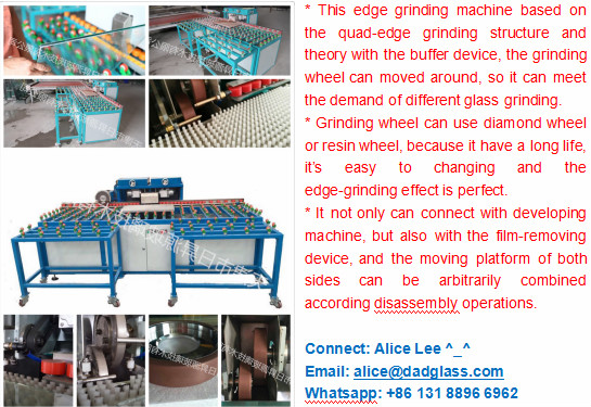 X-02 double head edge grinding machine