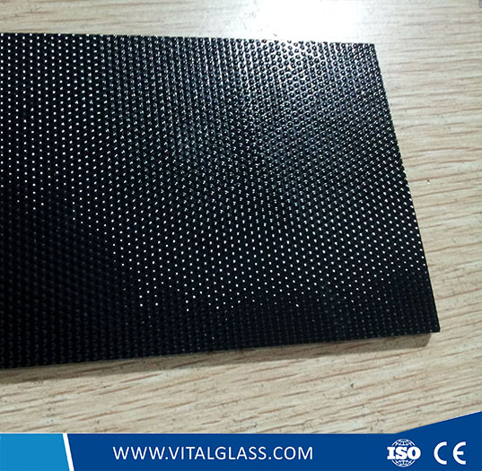 4-6mm Black Ceramic Glass for Kitchen Glass