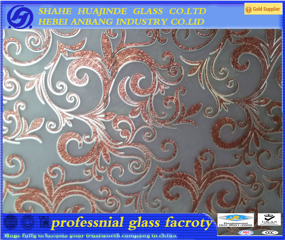  Ice acid decorative glass, window glass, Ice flower art glass ,ceiling/backlit/door glass