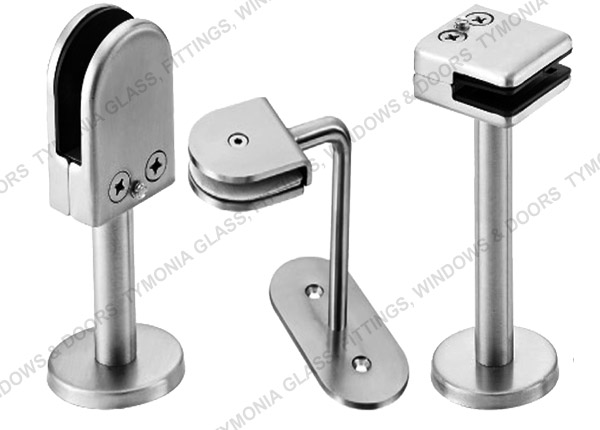 Glass clamps / Glass brackets