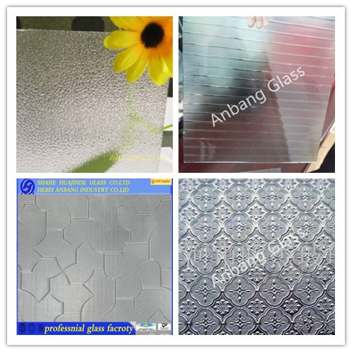 pattern  figured/rolled glass,decorative building window door frosted with flor,millennium,karatachi ,woven, mistlite  