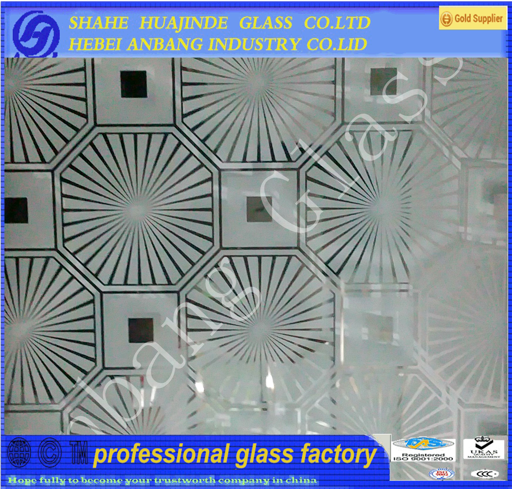 Acid Etched Glass,Frosted Glass