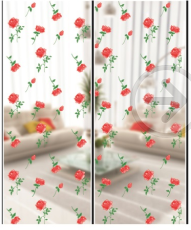 silk print glass, clear/frosted decorative art  glass, beautiful and best price glass