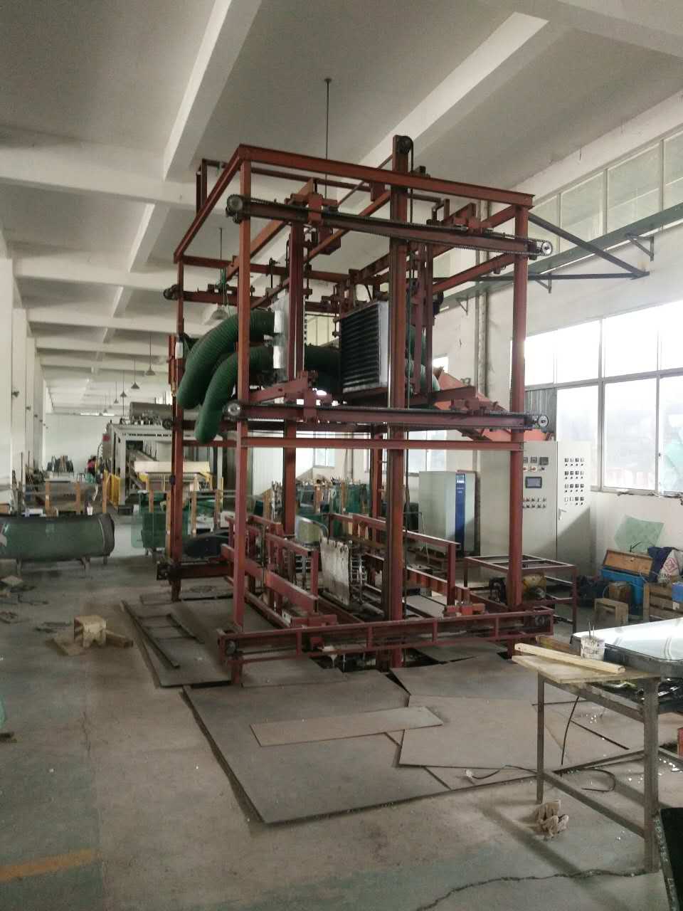 BBT NEW VERTICAL TEMPERED MACHINE FOR AUTO GLASS BACKLITE