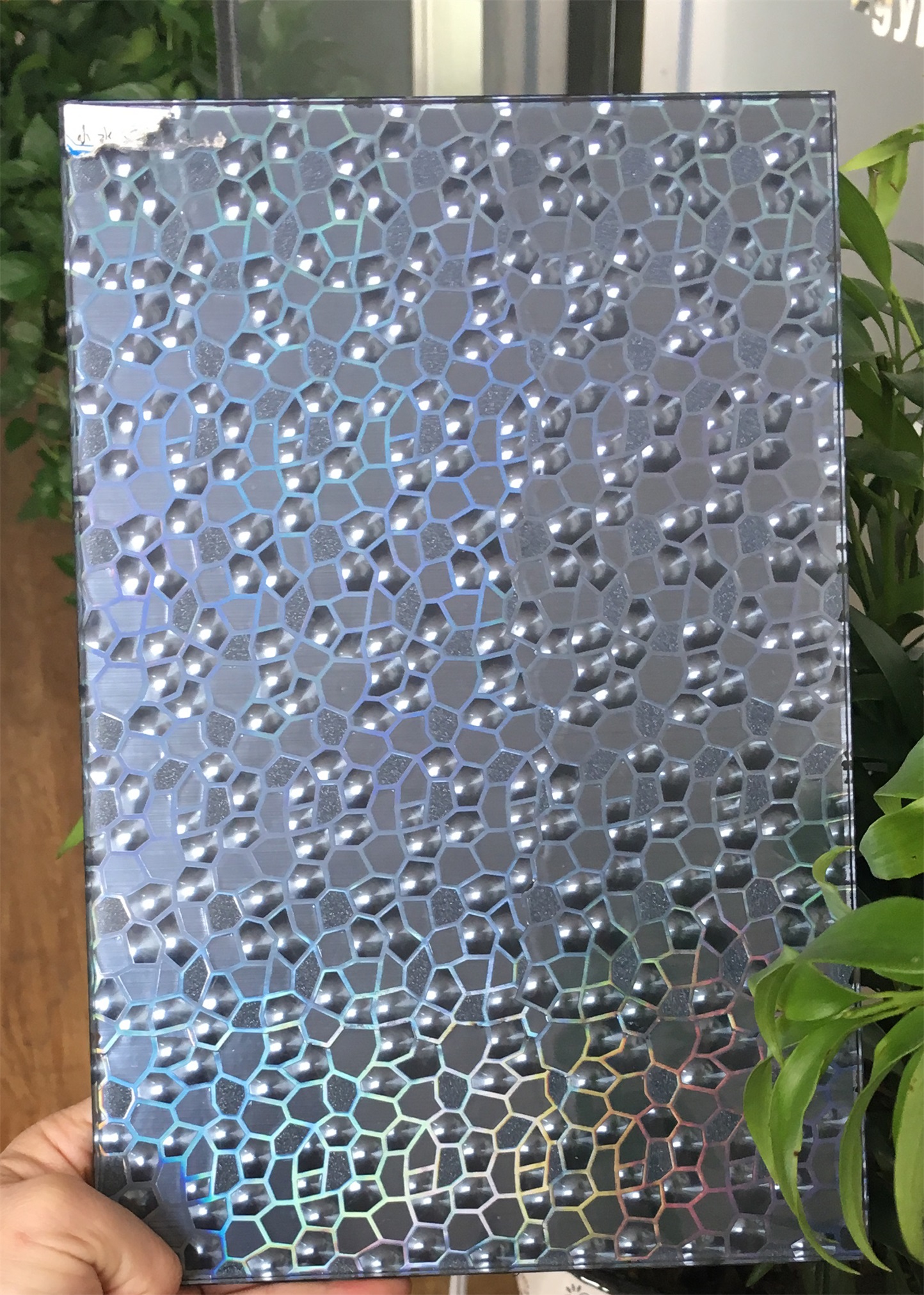 Decorative glass/small water cube glass