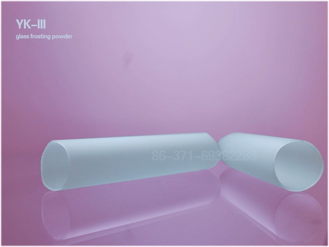 Glass etching powder for  glass with rigid  materials