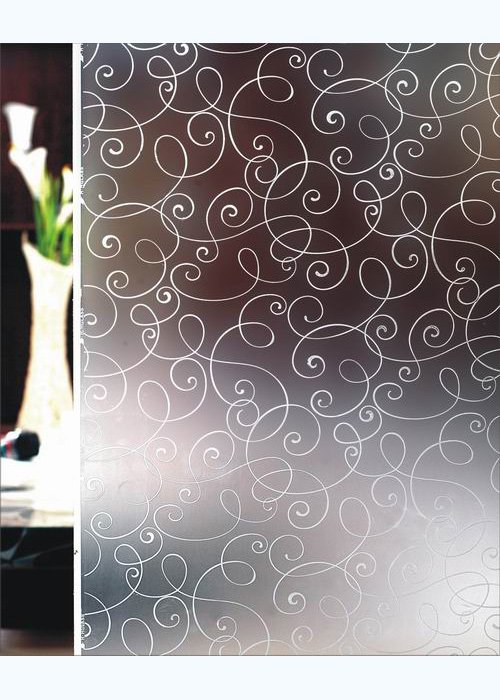 4mm-6mm Decorative Glass, Art Glass, Acid etched glass