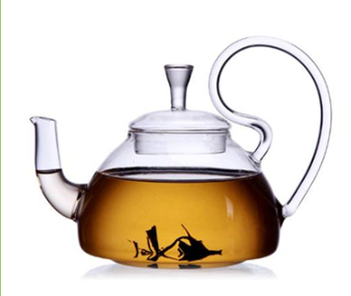 Double-Walled Borosilicate Glass Teapot