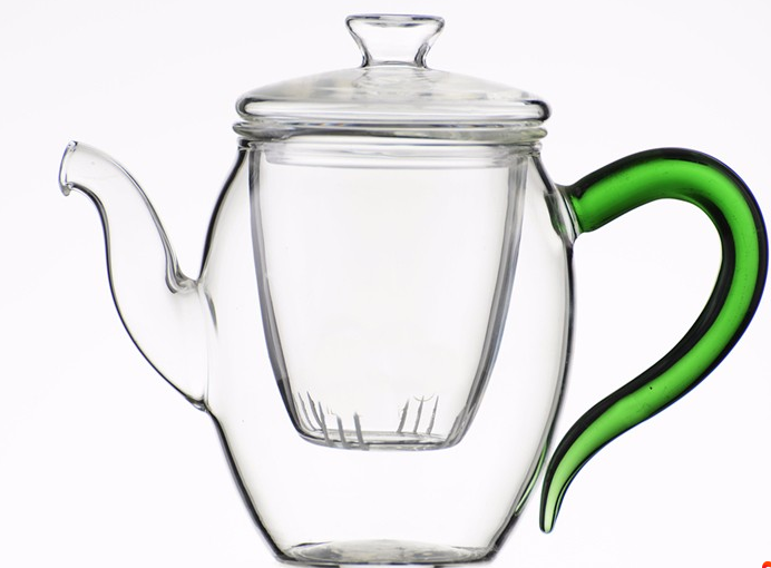 Double-Walled Borosilicate Glass Teapot