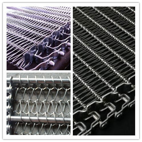 Food spiral conveyor belt for food cooling industry