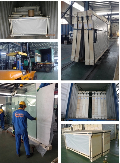 4.38-20.76mm Laminated Glass with ISO & AS/NZS2208