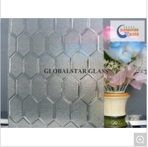 4mm Diamond Pattern Glass