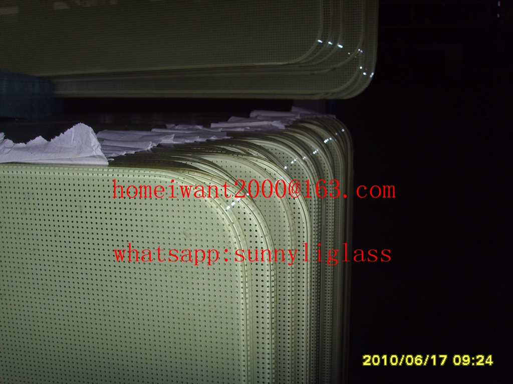 tempered ceramic frit glass ,silk printed glass