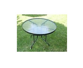 Tempered Glass Beach Table/Dining Table Top 5-6mm 8mm