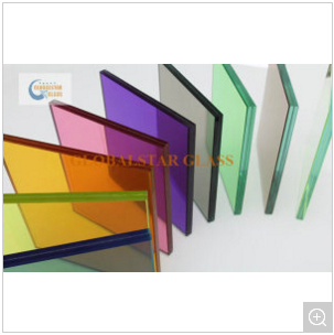 6.38mm F Green Laminated Glass