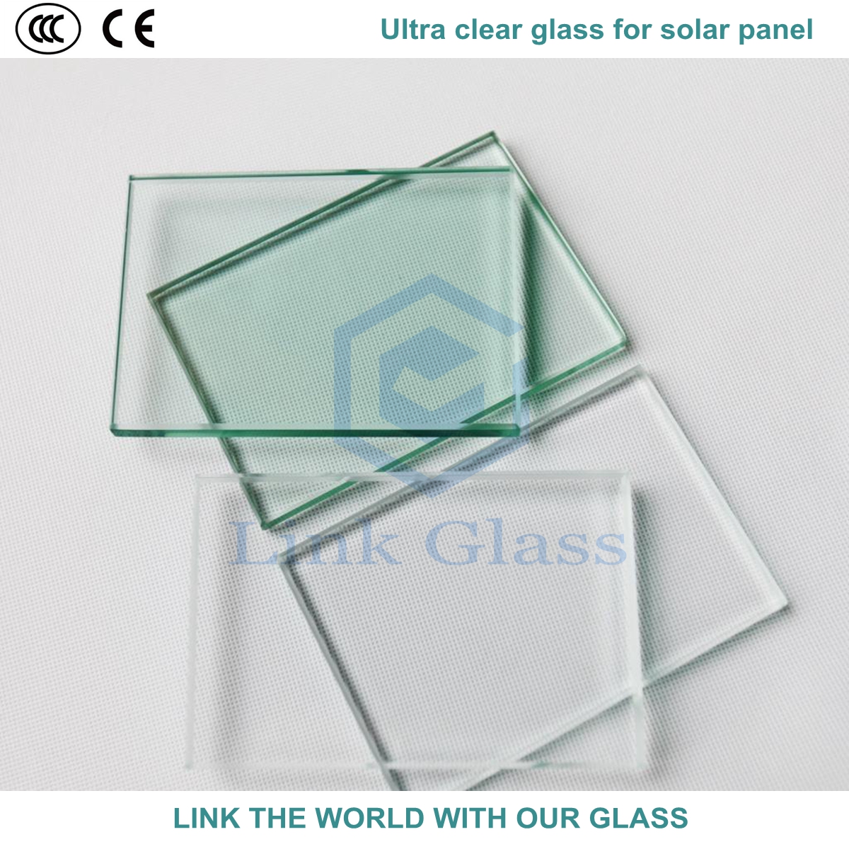 4mm Tempered Low Iron Ar Coating Glass for Solar Panel