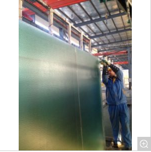 Laminated Glass with 3mm Clear Water Pattern Glass + 0.76m PVB + 3mm Clear Float Glass