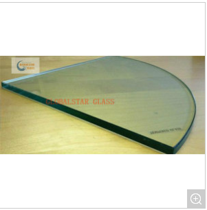 Clear with Hole Toughened Glass