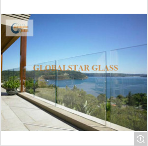 10.38mm Clear PVB/ Milk White PVB Laminated Glass