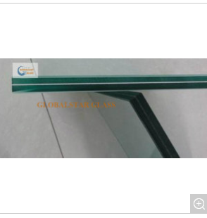 10.38mm Clear PVB/ Milk White PVB Laminated Glass