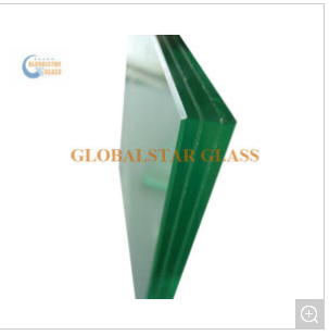 6.38mm White transulent PVB Laminated Glass 2000x2440