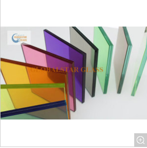 6.38mm F Green Laminated Glass