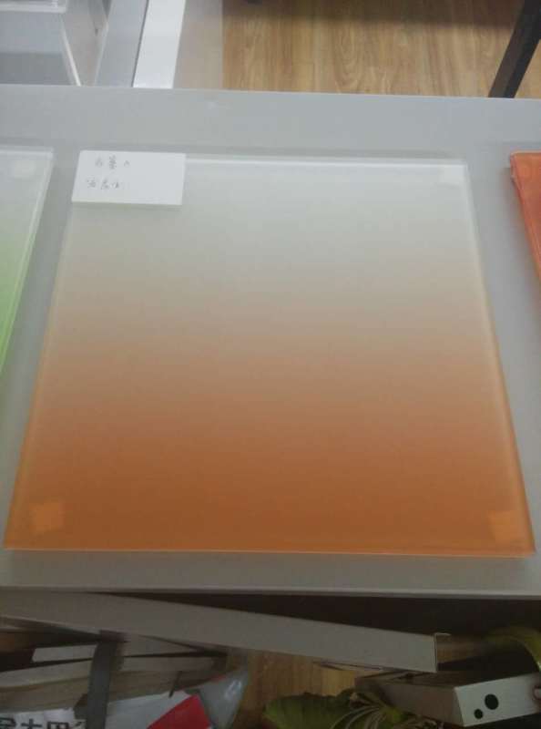 Gradient  pvb film laminated glass 