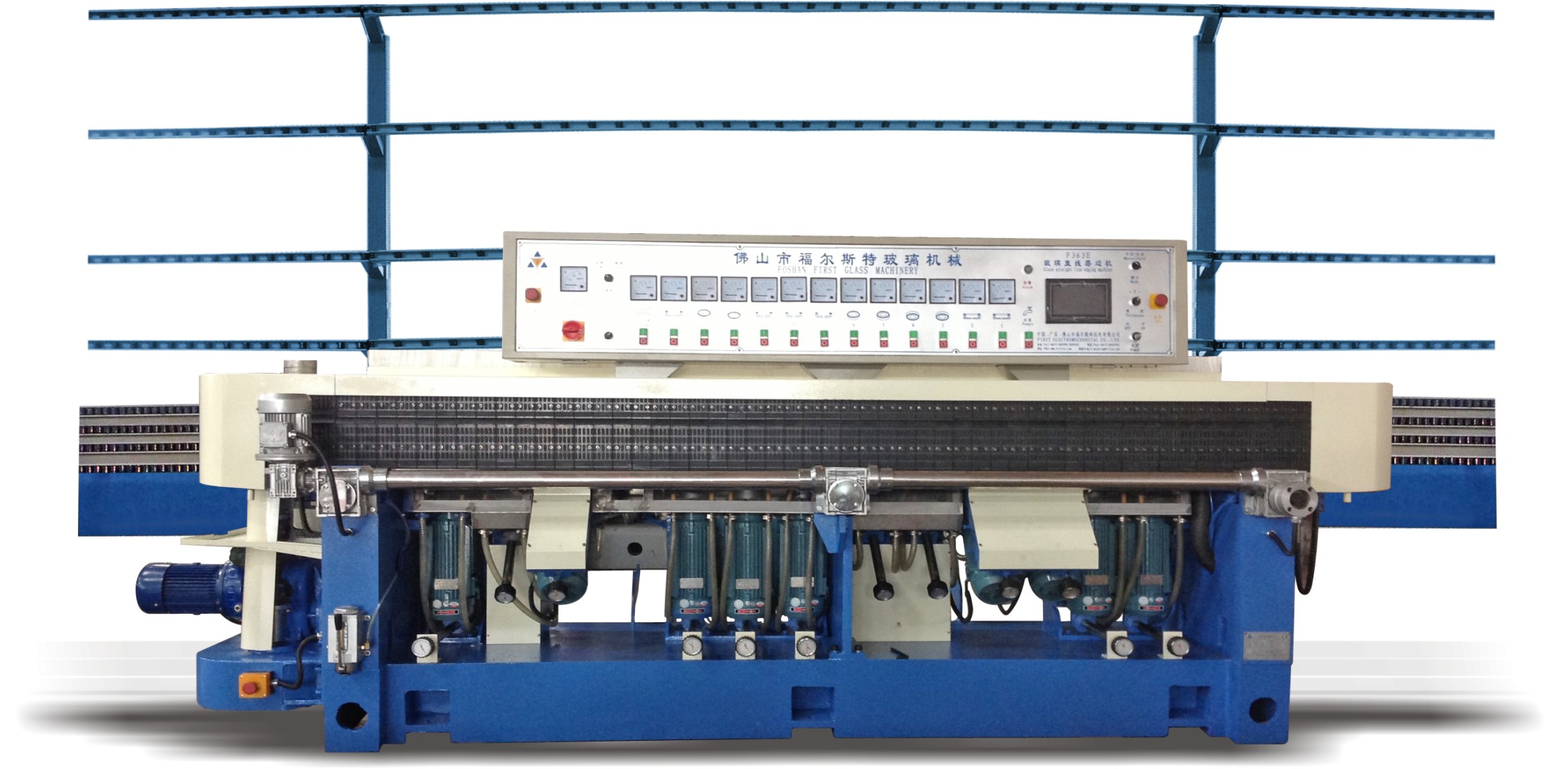 straight line glass edging machine