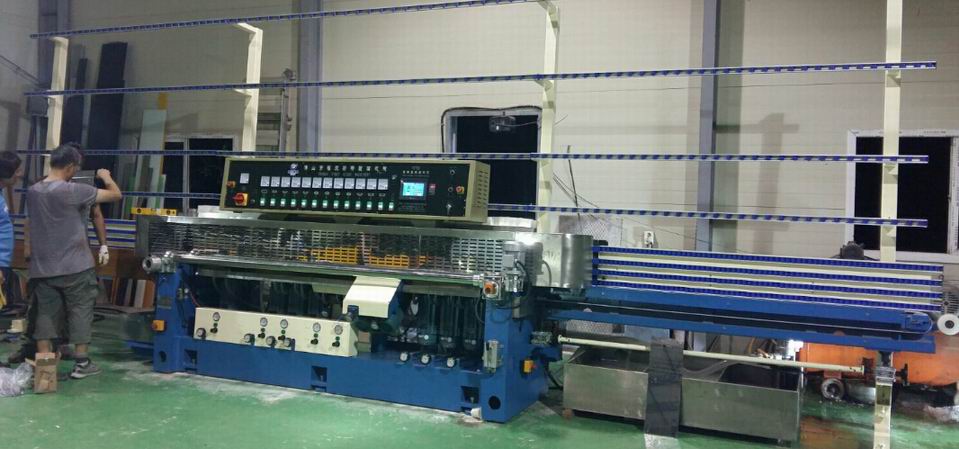 straight line glass edging machine