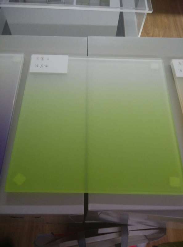 Gradient  pvb film laminated glass 