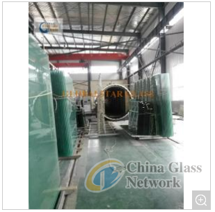 12.76mm Clear PVB Laminated Glass