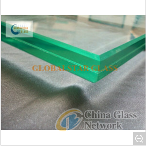 12.76mm Clear PVB Laminated Glass