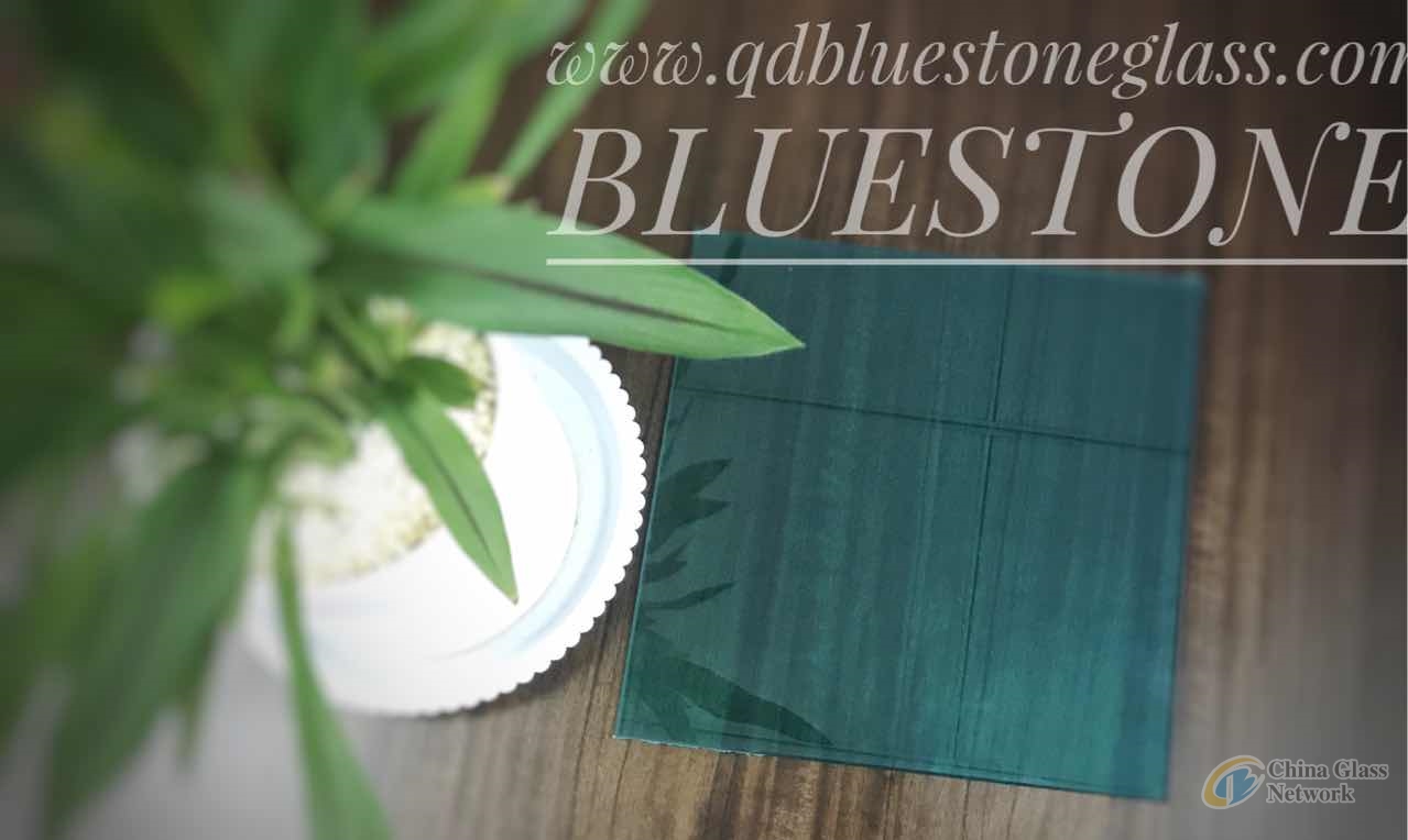 6+0.38+6 mm clear/green/blue bronze safety laminated glass with SGS CE &CCC