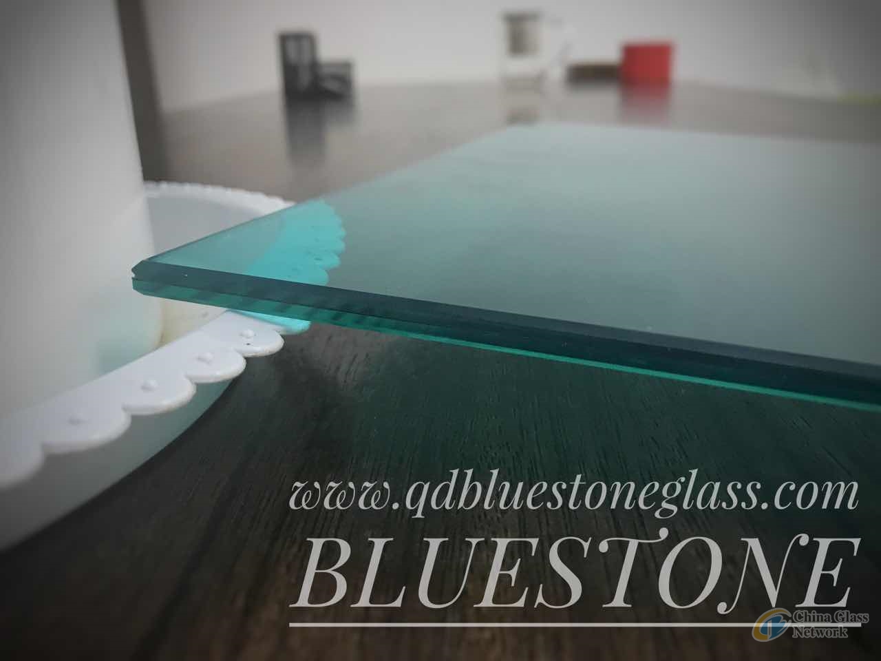 6+0.38+6 mm clear/green/blue bronze safety laminated glass with SGS CE &CCC