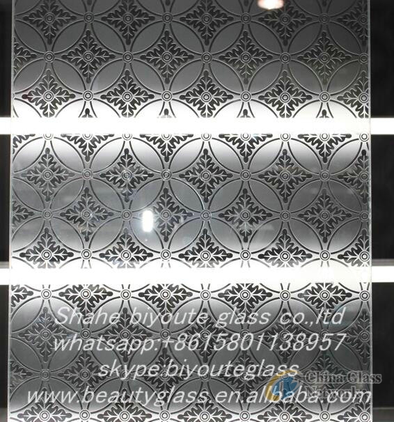 4/4.5/4.8/5 MM acid etched glass