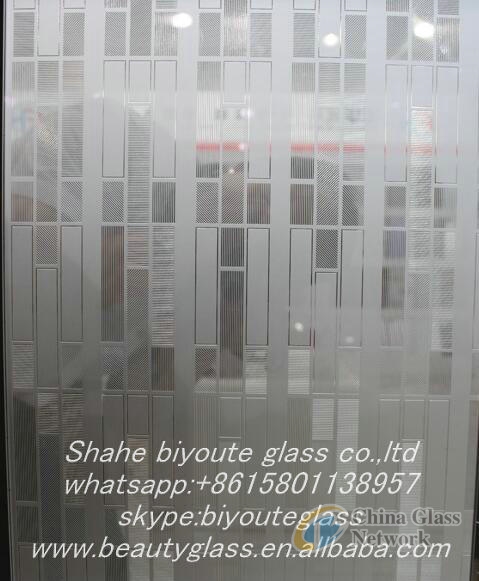 4/4.5/4.8/5 MM acid etched glass