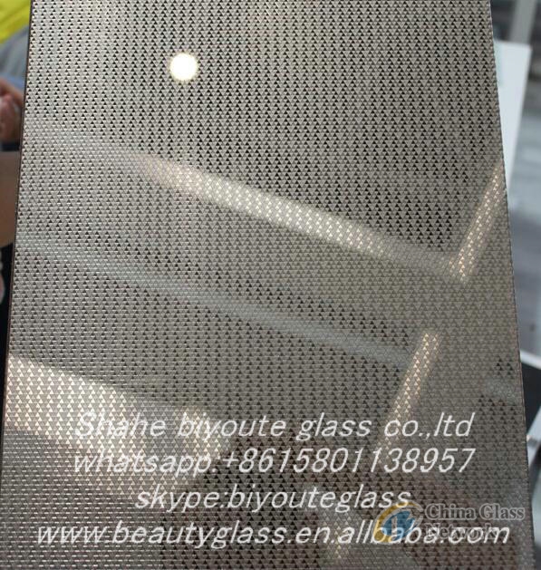 4/4.5/4.8/5 MM acid etched glass