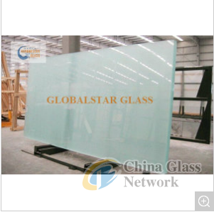 10.38mm Milk White PVB Laminated Glass