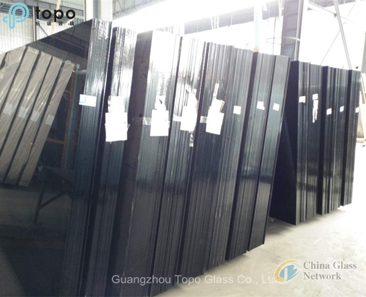 4mm-10mm Colored Black Construction Float Glass (C-B)