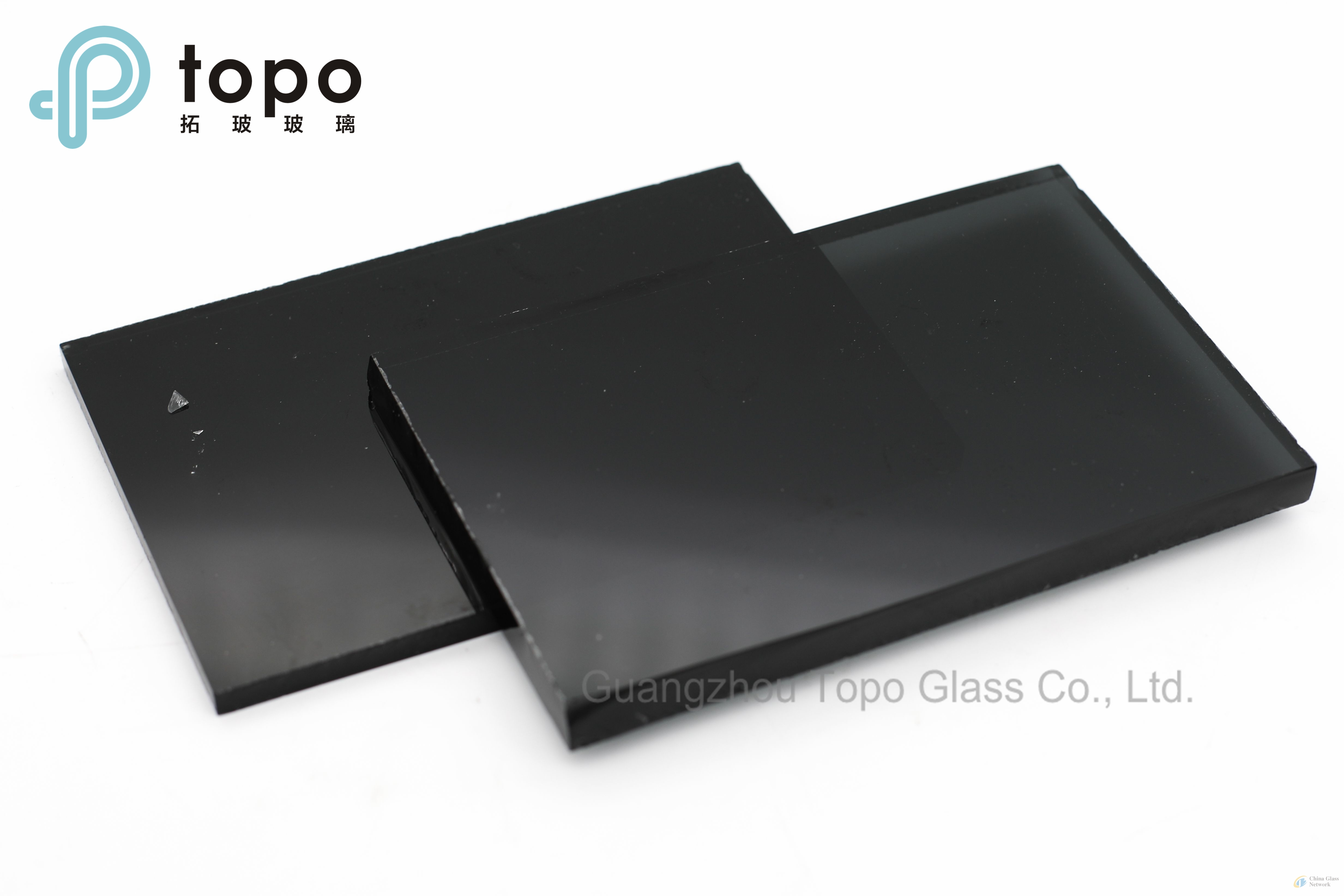 4mm-10mm Colored Black Construction Float Glass (C-B)