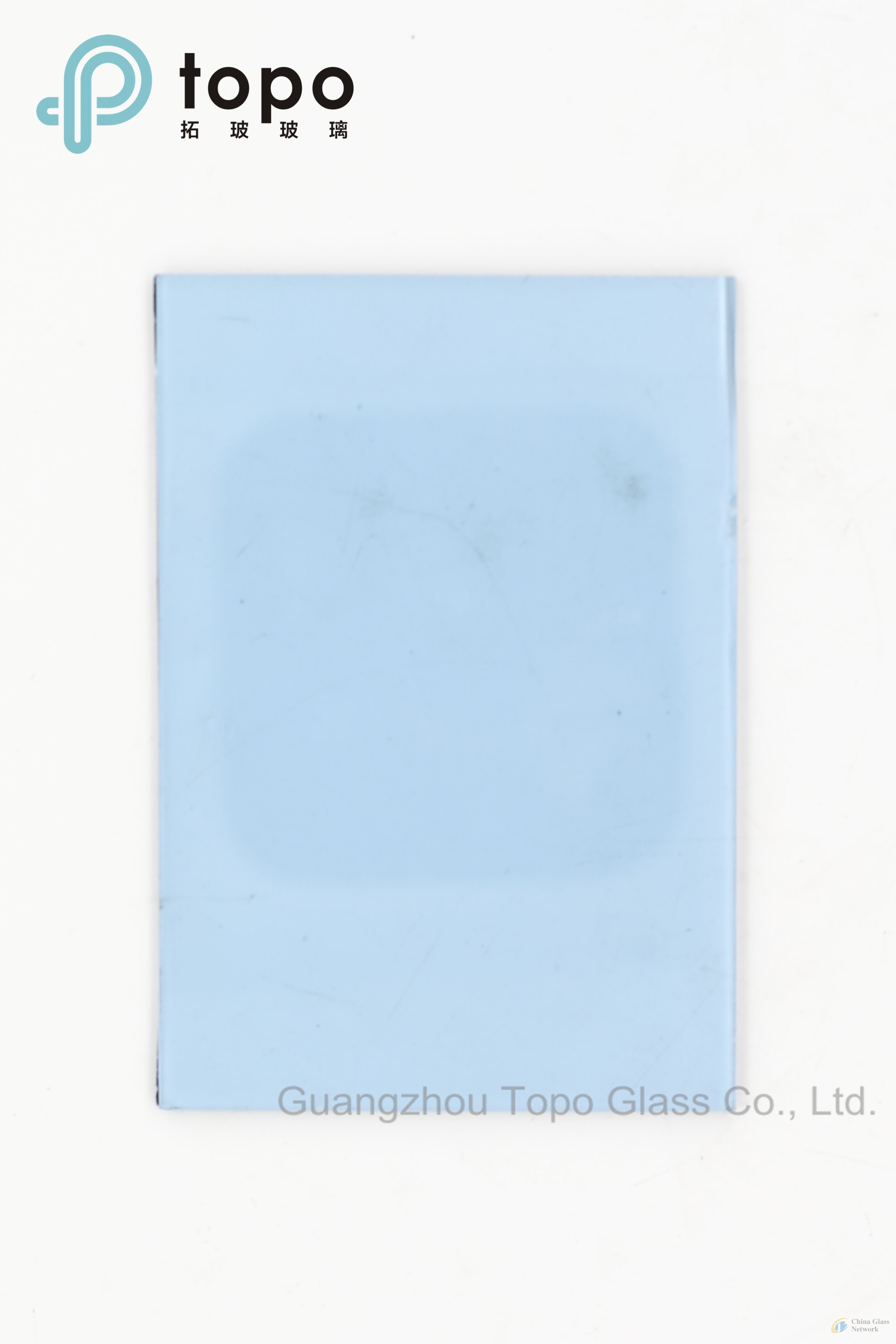 4mm-12mm Decorative Blue (Medium Blue / Ford Blue) Construction Float Glass (C-MB)