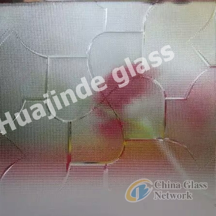 clear patterned  glass,millennium  lora ovenay flower ,masterlite ,karatachi patterned glass from china factory